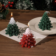 Christmas Tree Silicone Molds For DIY Christmas Fragrant Candles