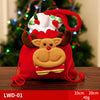 Christmas Character Brushed Gift Bag