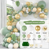 Sage Green Balloon Garland Arch Kit Wedding Birthday Party Decoration Kids Adult Wedding Balloons Baby Shower Decor Globos