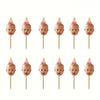 Personalized Face Cake Picks with Party Hats