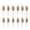 Personalized Face Cake Picks with Party Hats