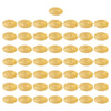 Gold Charger Plates Set of 50