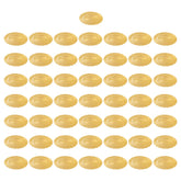 50pcs Gold Charger Plates Set, 33cm/13in Round Charger Plates, for Wedding Party Baby Shower , Restaurants Table Decor