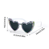 Pearl Bride to be Sunglasses Bachelorette Party Heart Glasses bridal shower Party Bridesmaid Bride Favors honeymoon trip gift
