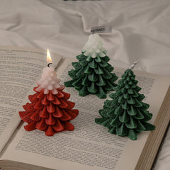 Christmas Tree Silicone Molds For DIY Christmas Fragrant Candles