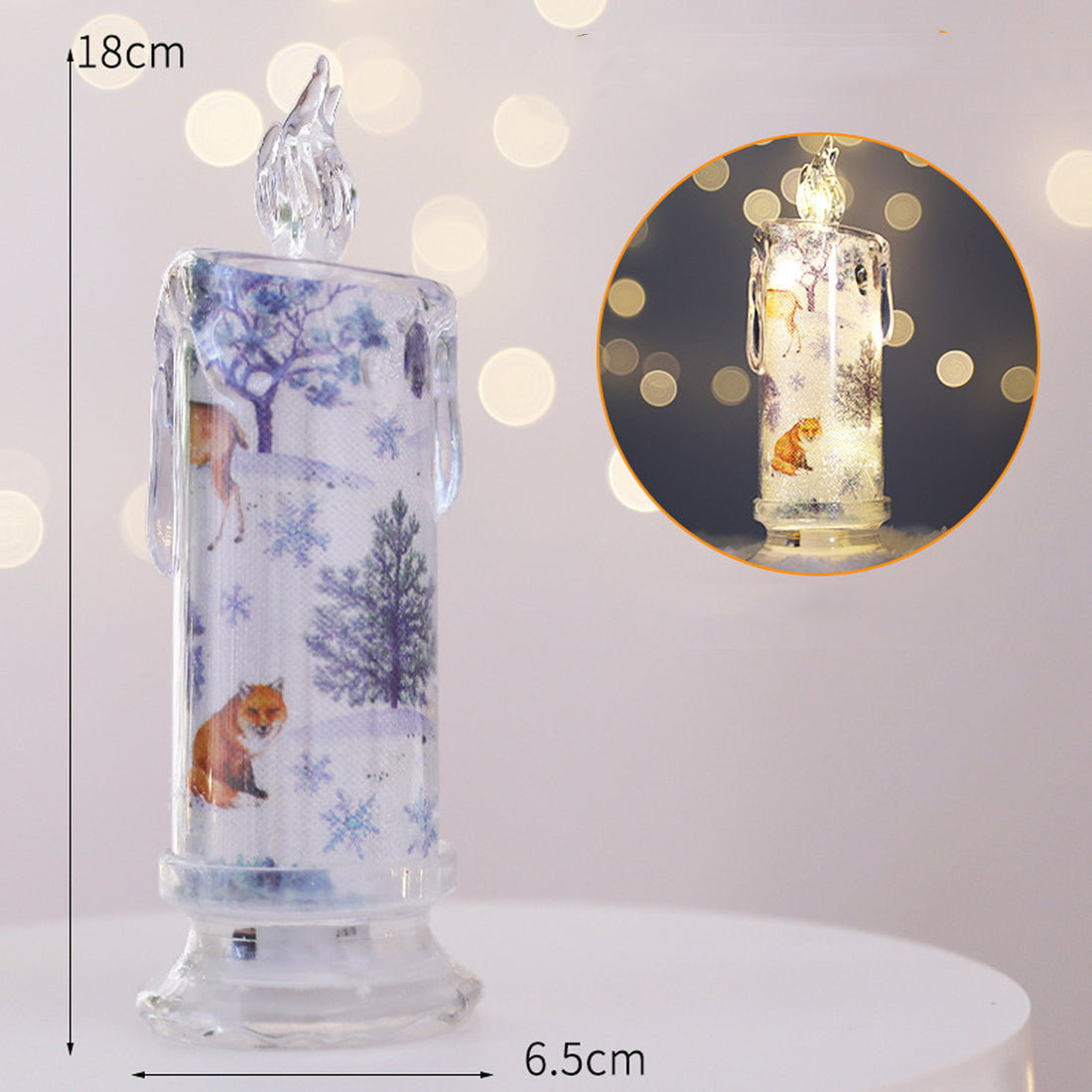 Christmas Character LED Electronic Candle