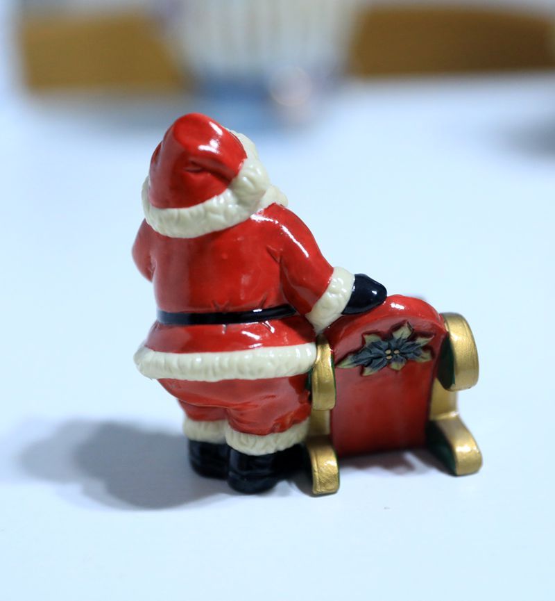 Ceramic Christmas Character Candle Holder