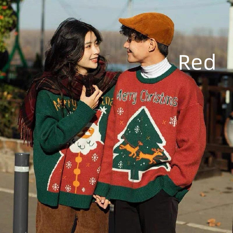 Women's Christmas Knit Sweater Top