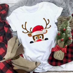 Christmas Lady Short-Sleeved T-Shirt