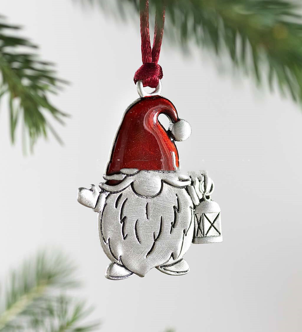 Tin Christmas Tree Pendant Ornament