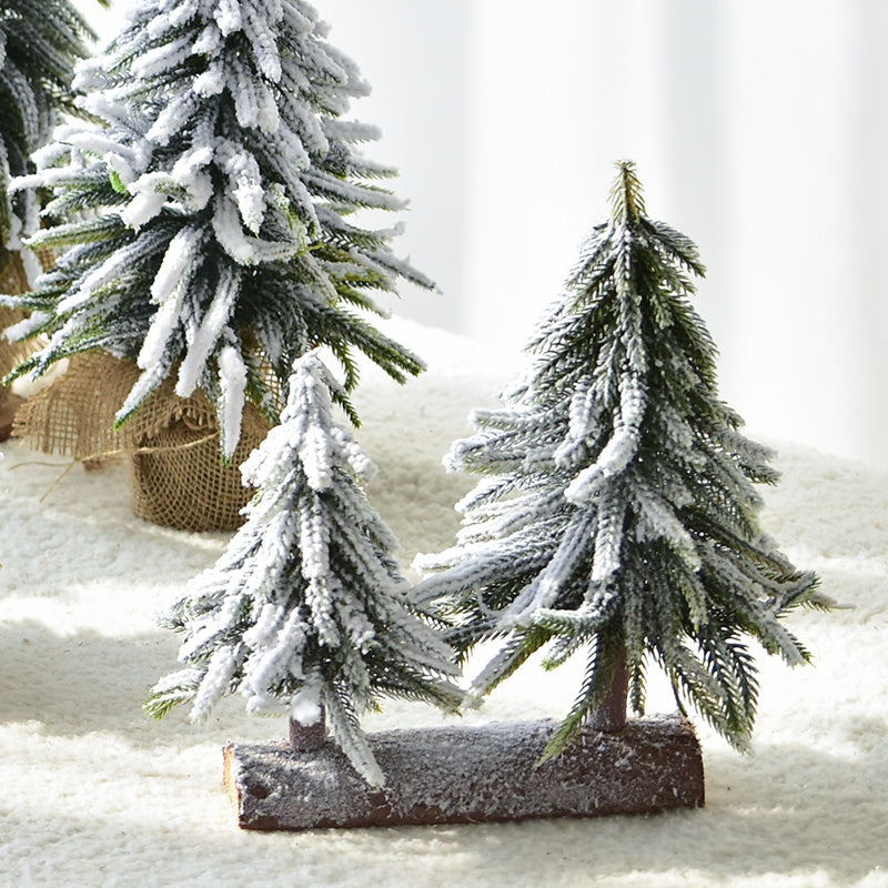 Mini PE & Linen Christmas Tree