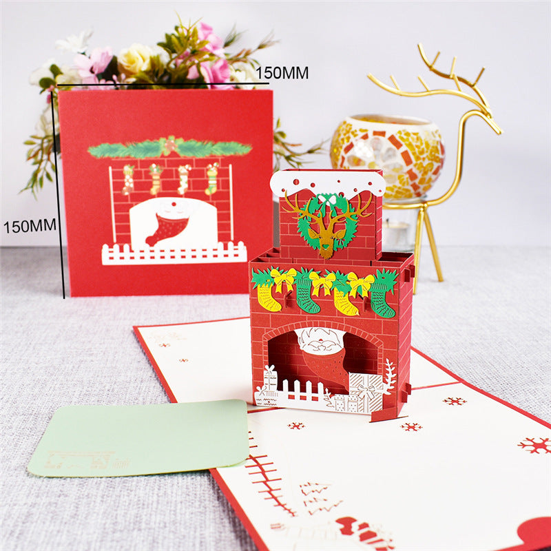 3D Merry Christmas Cards