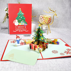 3D Merry Christmas Cards