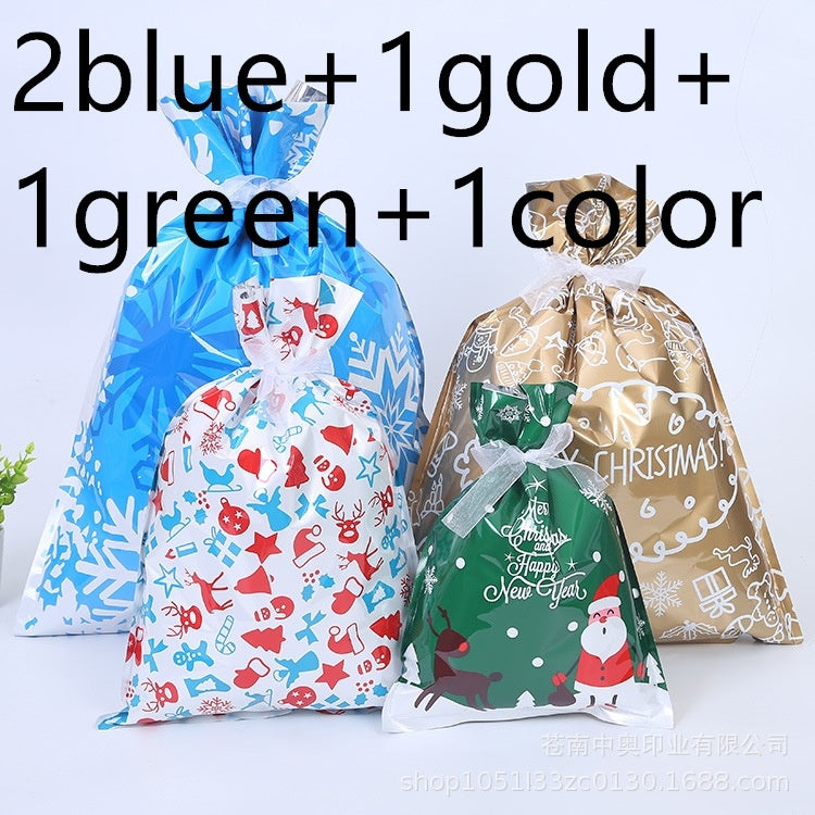 Christmas Foil Gift Bags Set of 30
