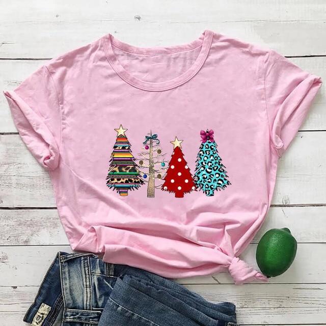 Christmas Tree 100% Cotton T-Shirt