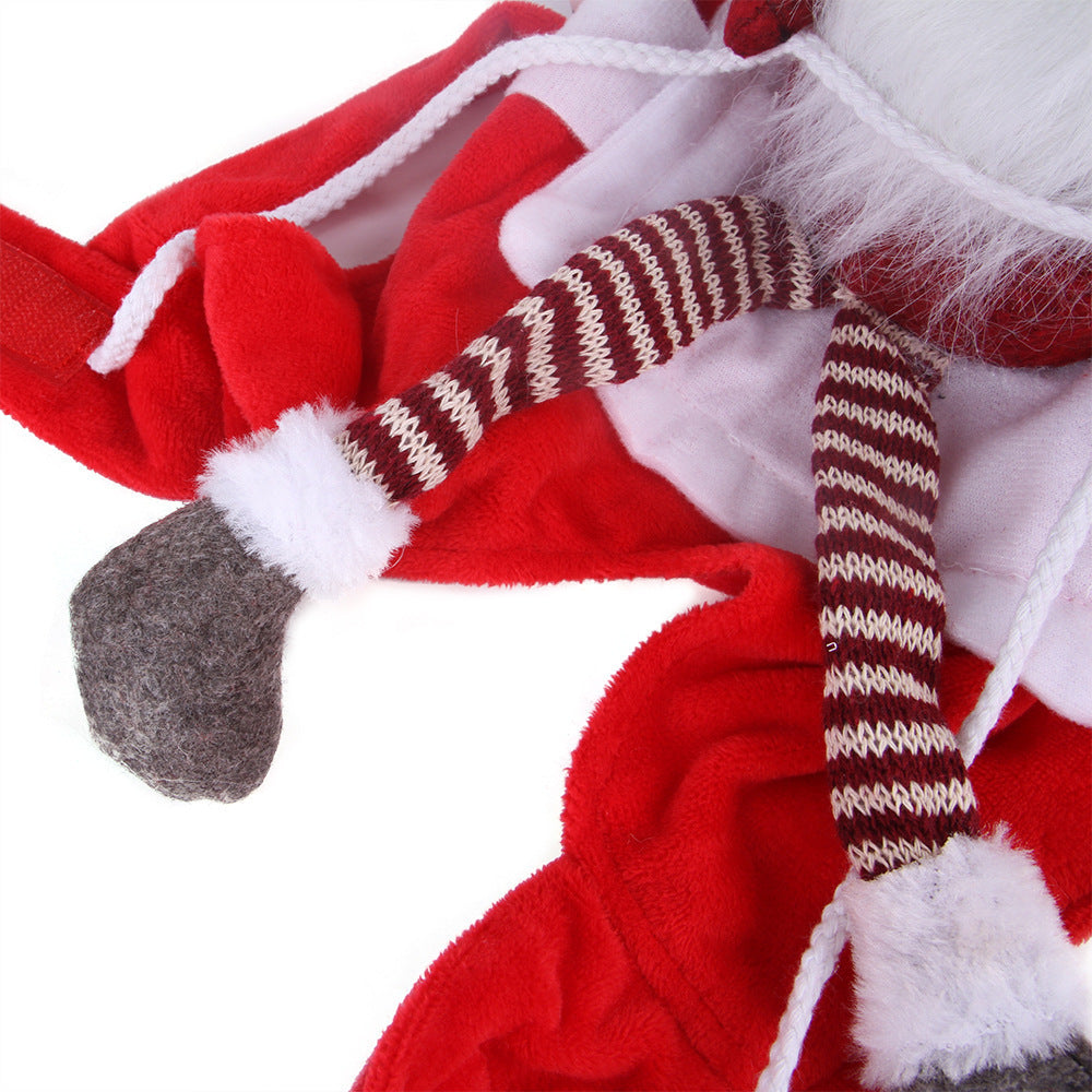 Santa Riding Dog Costume