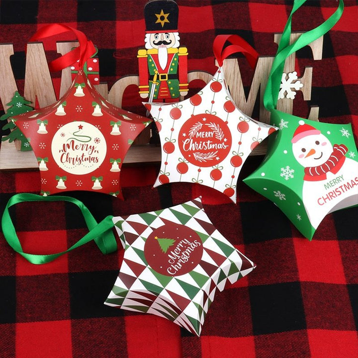 Christmas Star Candy Gift Box