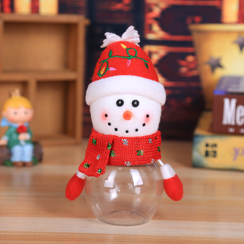 Christmas Candy Jar Storage Bottle