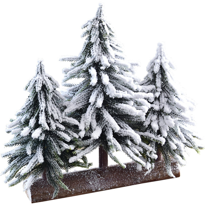 Mini PE & Linen Christmas Tree