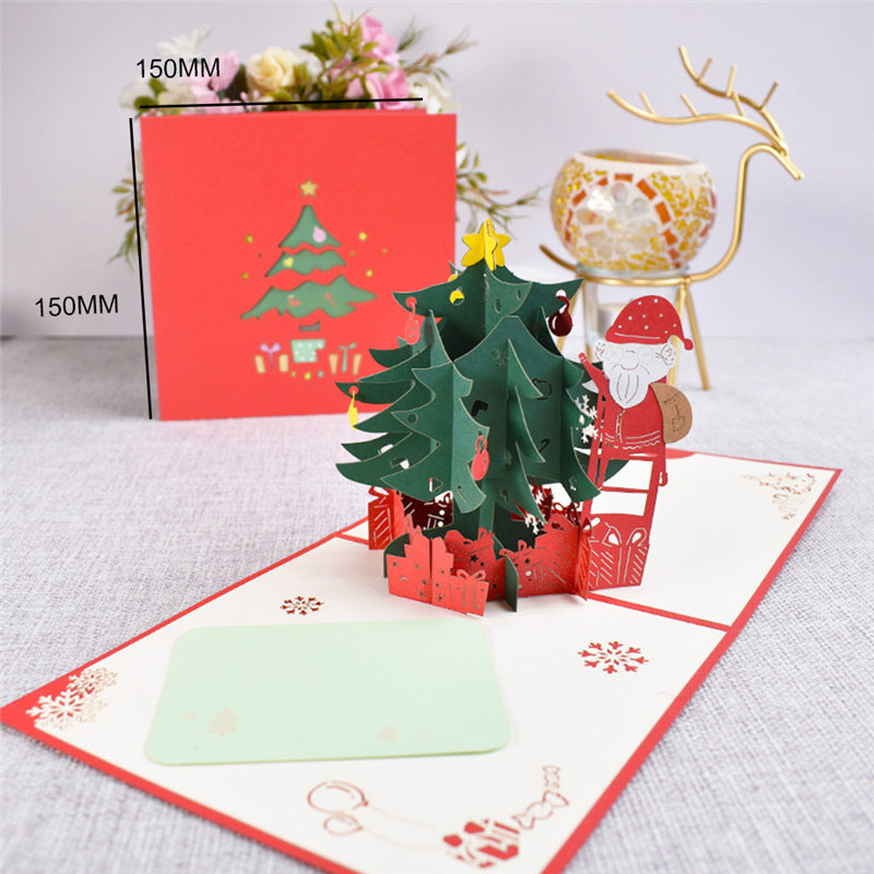 3D Merry Christmas Cards