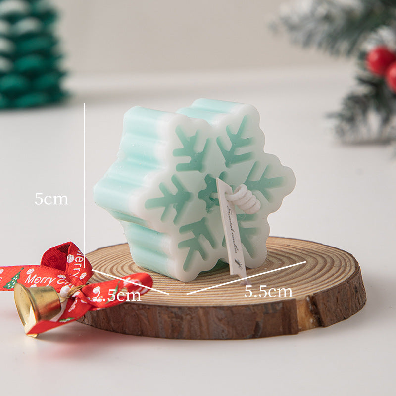 Christmas Snowflake Aromatherapy Candle