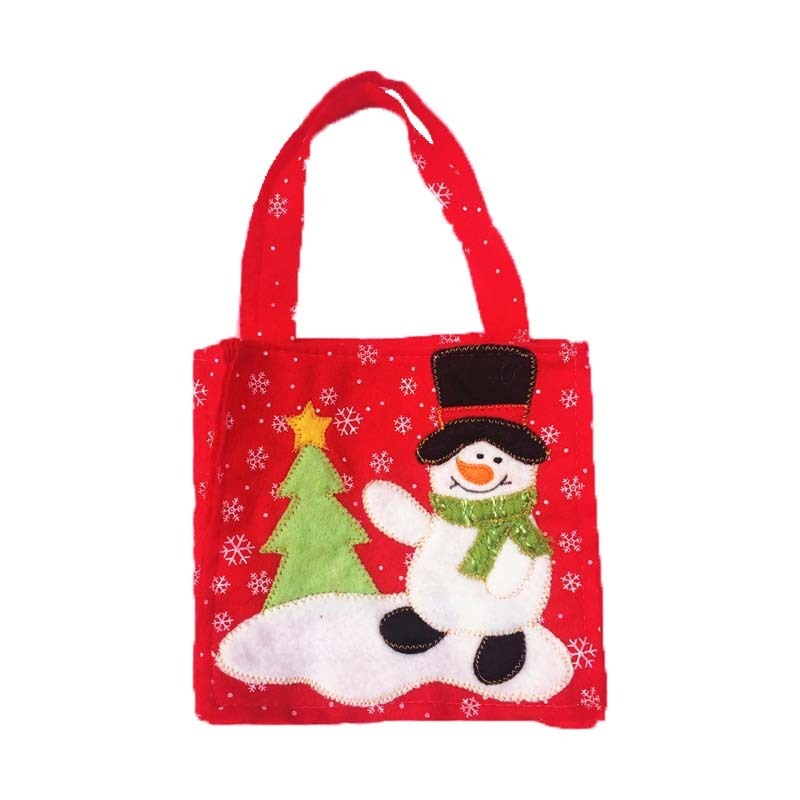 Snowman Christmas Gift Bag