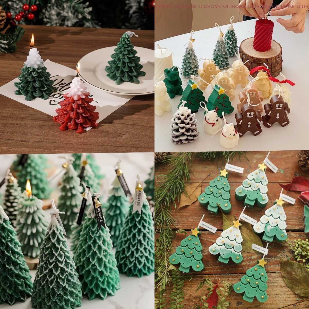 Christmas Tree Soy Wax Scented Candle
