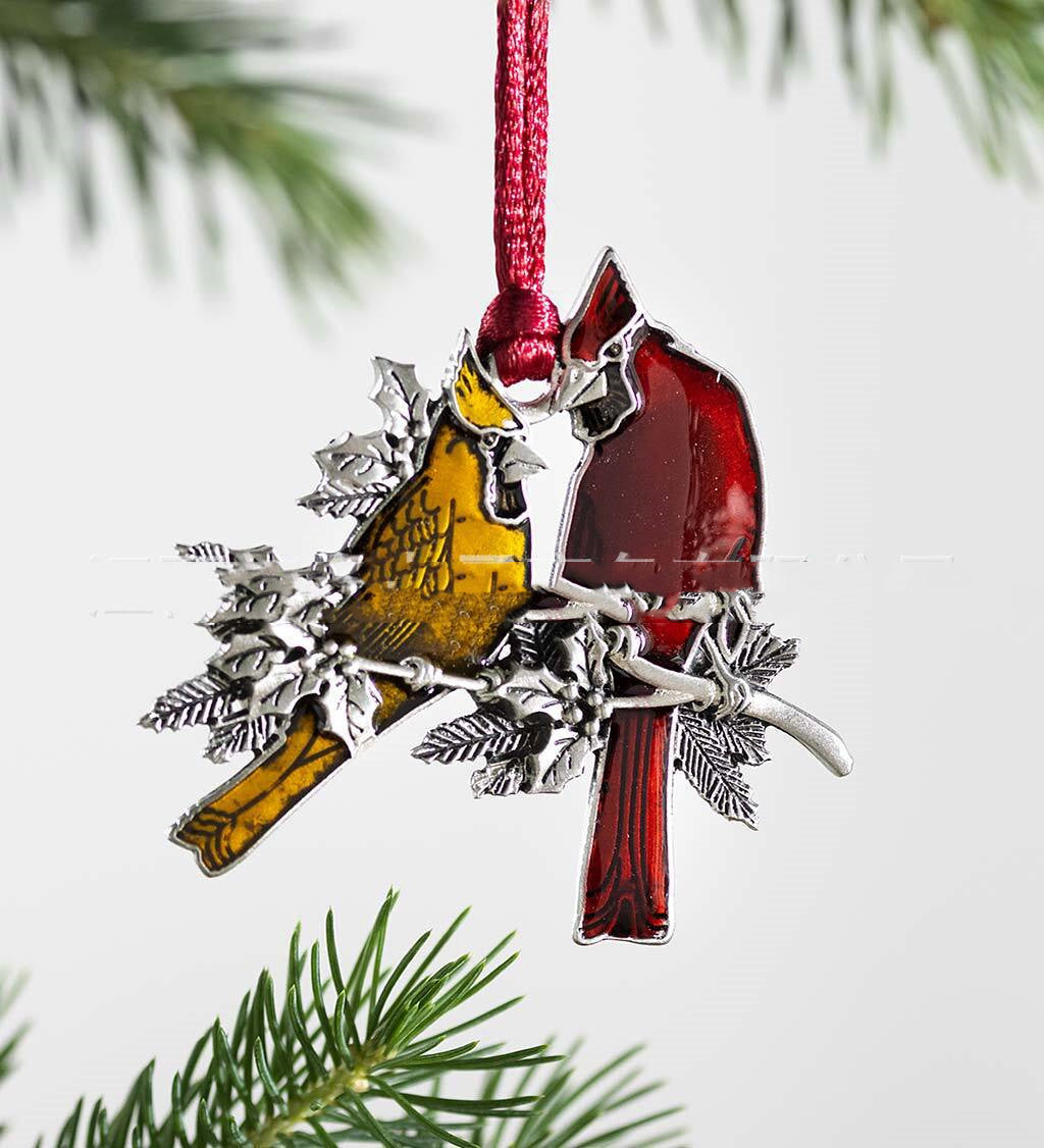 Tin Christmas Tree Pendant Ornament