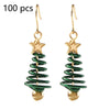 Christmas Tree Star Earrings