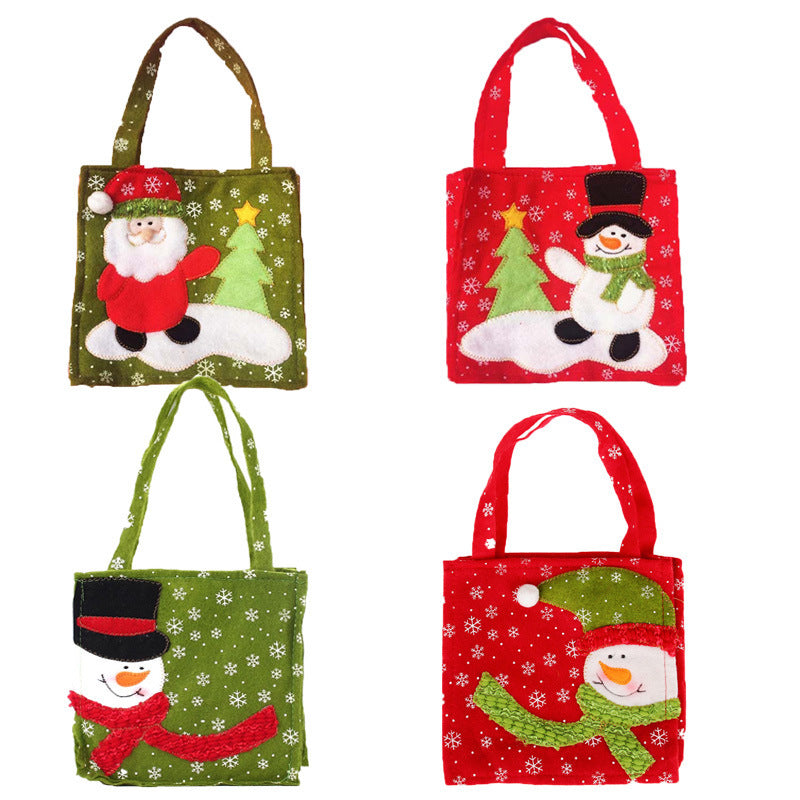 Snowman Christmas Gift Bag