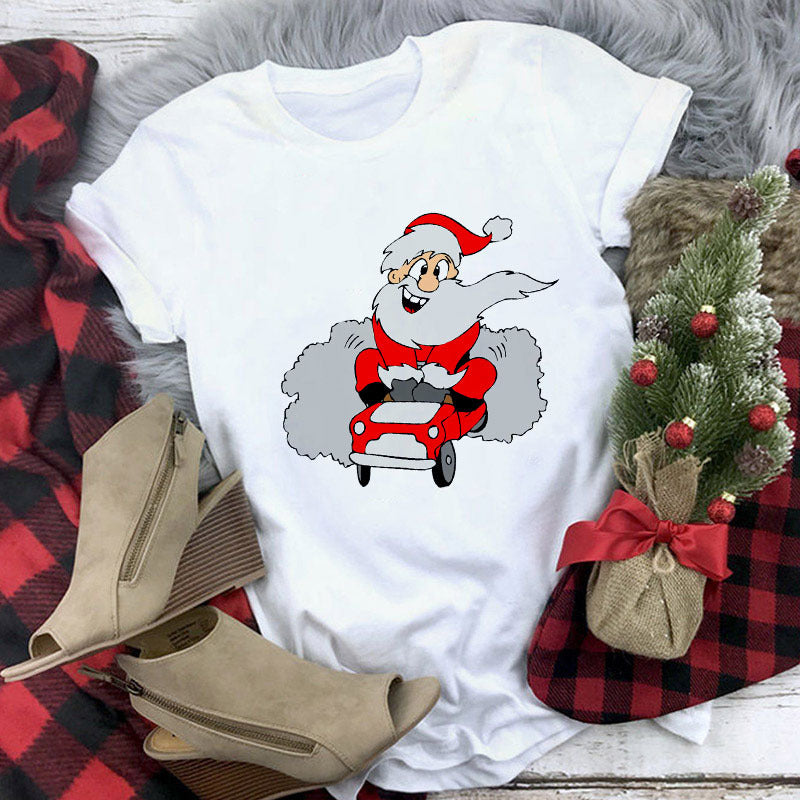 Christmas Lady Short-Sleeved T-Shirt