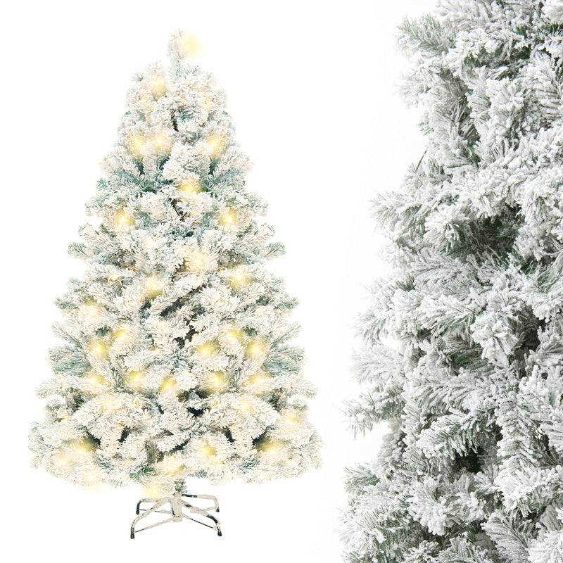 Christmas Tree w/ Artificial Snow