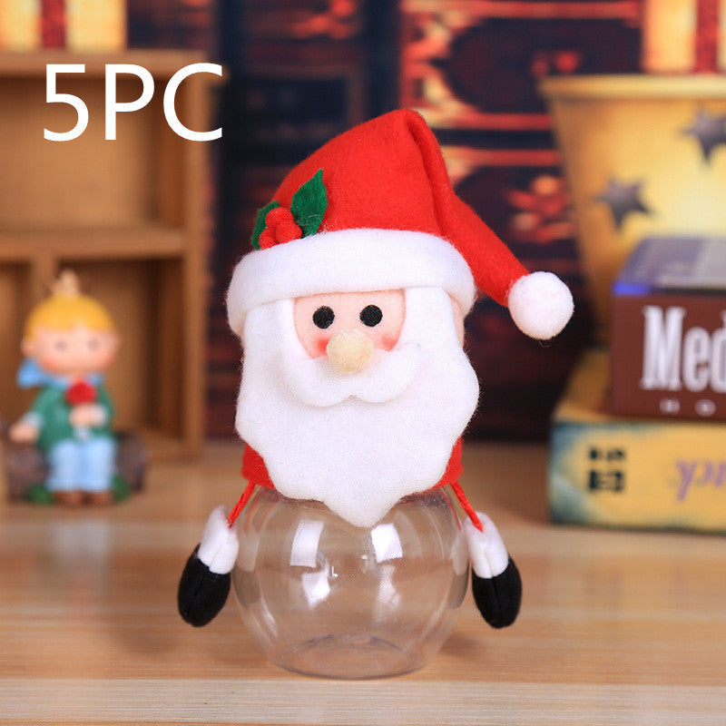 Christmas Candy Jar Storage Bottle