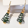 Christmas Gold-Plated Gemstone Ornament