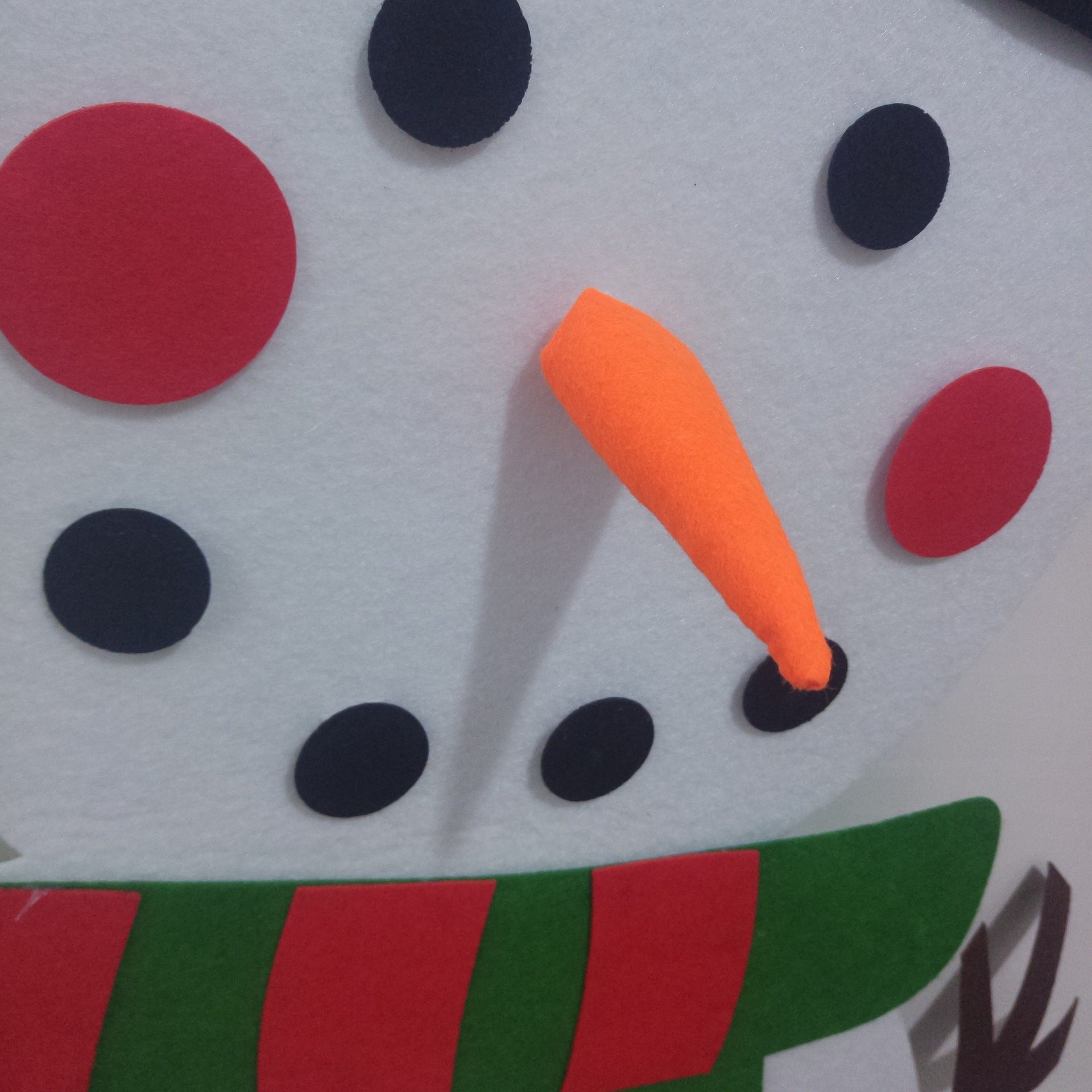 Kids' DIY Christmas Tree Wall Decoration