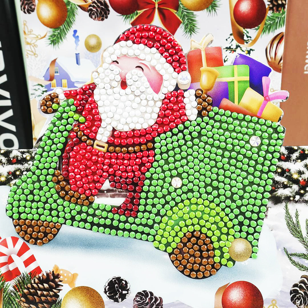 Christmas DIY Diamond Painting Greeting Cards 5D