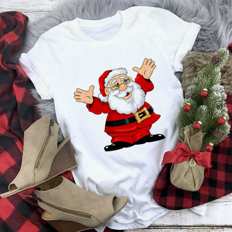 Christmas Lady Short-Sleeved T-Shirt