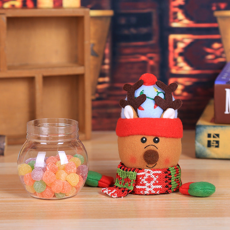 Christmas Candy Jar Storage Bottle