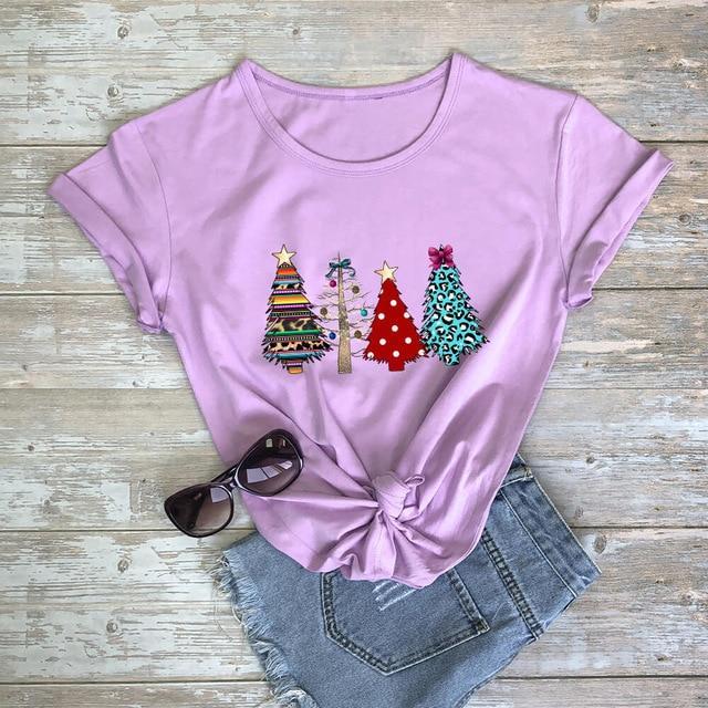 Christmas Tree 100% Cotton T-Shirt