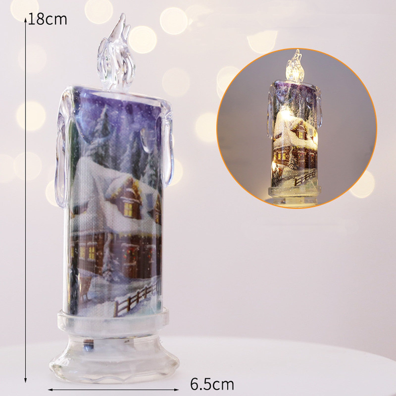 Christmas Character LED Electronic Candle