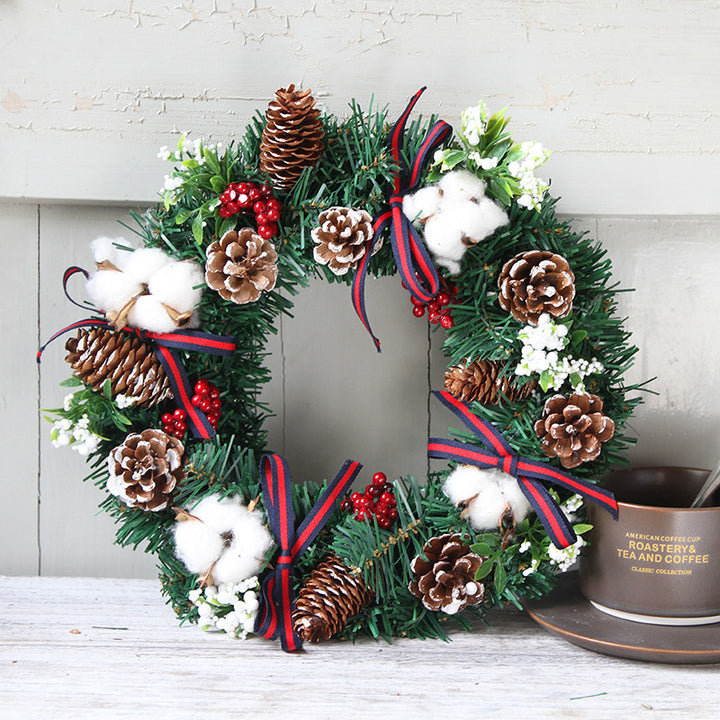 PVC Christmas Wreath — 30cm & 40cm
