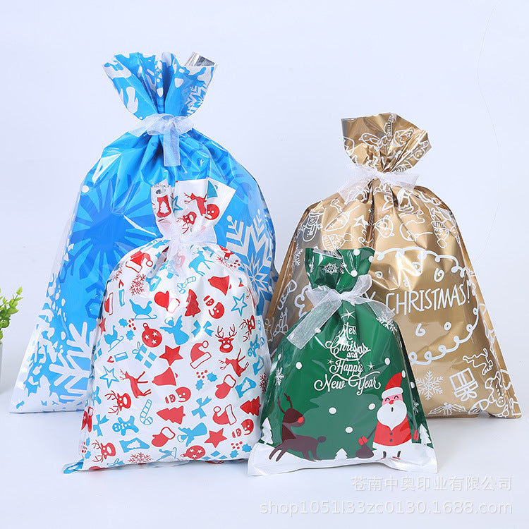 Christmas Foil Gift Bags Set of 30