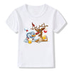 Kids' Cute Christmas Cartoon T-Shirt