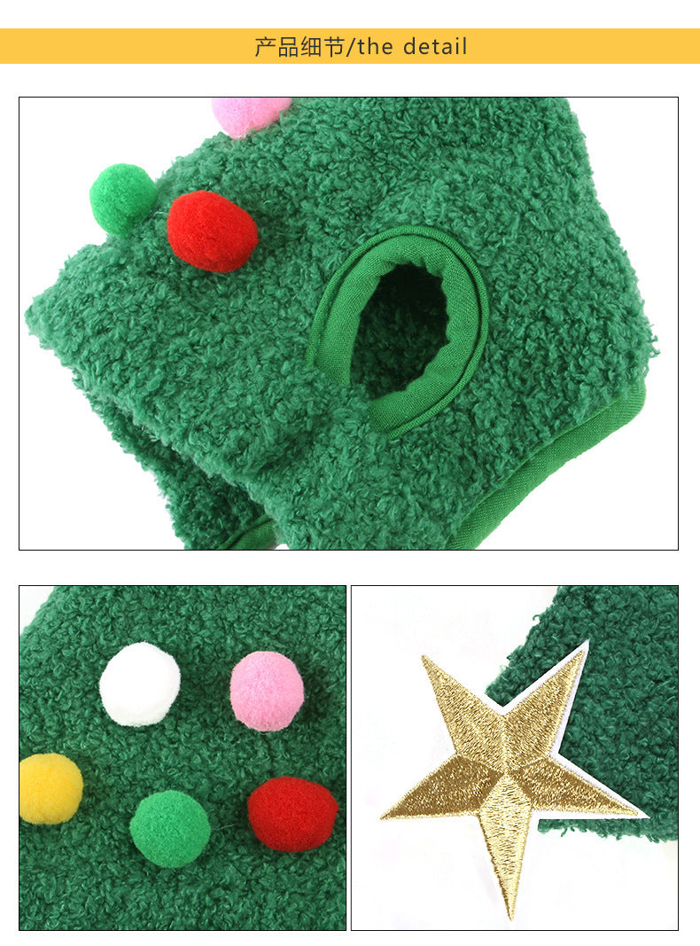 Pet Christmas Tree Hat