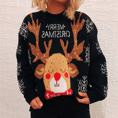 Women's Fashion Christmas Theme Sweater