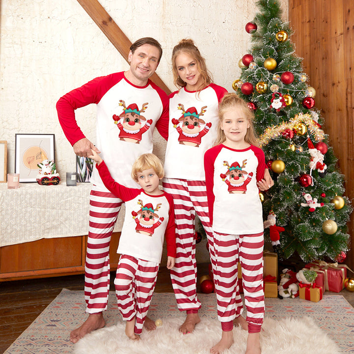 Christmas Print Pajamas Set