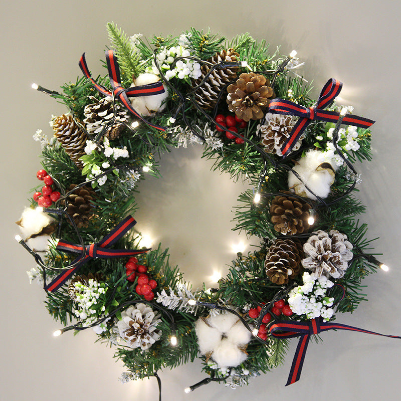 PVC Christmas Wreath — 30cm & 40cm