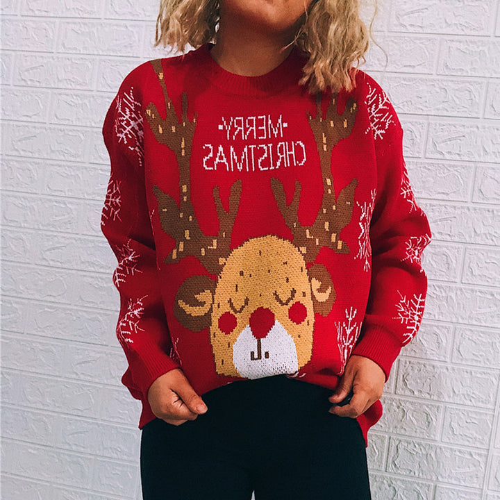 Women's Christmas Theme Sweater