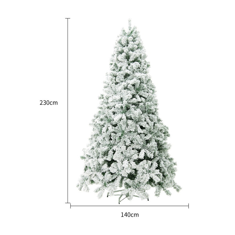 Christmas Tree w/ Artificial Snow