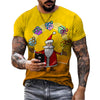 Men's 3D Christmas Print T-Shirt